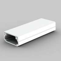 Kanalas 10x20mm mini su apsaugine plėvele behalogenis antibakterinis baltos spalvos [2m] - KOPOS KOLIN