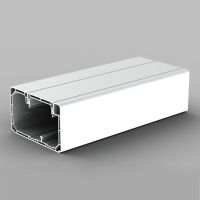 Kanalas 55x90mm su apsaugine plėvele behalogenis antibakterinis baltos spalvos [2m] - KOPOS KOLIN