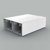 Kanalas 65x160mm su apsaugine plėvele antibakterinis baltos spalvos [2m] - KOPOS KOLIN