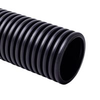 Vamzdis gofruotas D40/32 450N juodas su virve behalogenis UV atsparus KOPOFLEX UV [50m] - KOPOS KOLIN
