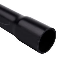 Vamzdis tiesus D16/12.7 750N/5cm juodas UV atsparus be halogenų E90 [3m] - KOPOS KOLIN