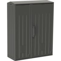 Skydas v/t 820x660x245mm IP44 poliesterio be montažinės plokštės OSZ 66x80 RAL7022 [kompl] - EMITER