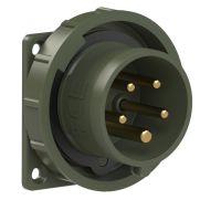 Kištukas CEE į/l 5P 16A 400V 6h IP67 žalias [75x75] - PCE
