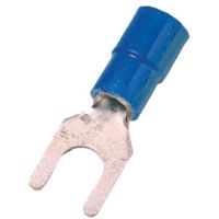 Antgalis šakutė izoliuotas 1.5-2.5x5 Cu mėlynas DIN 46237 ICIQ25G [100] - INTERCABLE