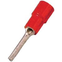 Antgalis kaištinis izoliuotas 0.5-1mm2 raudonas DIN 46231 ICIQ1ST [100] - INTERCABLE