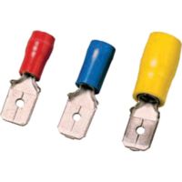 Antgalis izoliuotas 0.5-1.5mm2 raudonas (plokštieji kištukai 6.3x0.8) izoliacija PC ICIQ168FSPC [100] - INTERCABLE