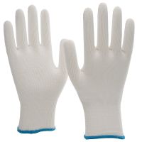 Pirštinės medvilninės 8/M dydis baltos TRIKOT [pora] - CIMCO