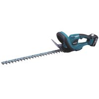 Žirklės gyvatvorių akumuliatorinės 18V 520mm 15mm LXT su 1x3.0Ah akumuliatoriumi ir įkrovikliu - MAKITA