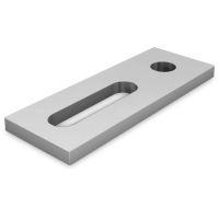 Adapterio plokštelė smeigei M10 aliuminė 90x40mm - K2 SYSTEMS