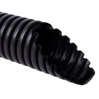 Vamzdis gofruotas D16/10.7 320N/5cm juodas UV atsparus su viela UV LPE - 1 [100m] - KOPOS KOLIN
