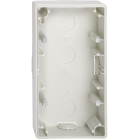 Pavirš. montuojamas korpu sas, 2-vietis, MTN512219, WIRING DEVICES, MERTEN, WD RANGES FLUSH, WHITE AND PW (T0) - SCHNEIDER ELECTRIC (pavadinimas tikslinamas)