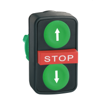 PLASTIC DOUBLE HEADED HBUTTONS WITH S, ZB5AA73134, CONTROL & SIGNALLING, PUSH BUTTONS, PILOT LIGHTS & CONTROLS, DIA 22 PLASTIC - SCHNEIDER ELECTRIC (pavadinimas tikslinamas)