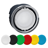 PLASTIC ILLUMINATED PU UTTON HEAD - 6, ZB5AA98, CONTROL & SIGNALLING, PUSH BUTTONS, PILOT LIGHTS & CONTROLS, DIA 22 PLASTIC - SCHNEIDER ELECTRIC (pavadinimas tikslinamas)