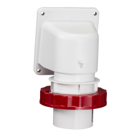 PLUG PANEL MOUNT 32A 3P-E 380-415V IP67, 83870, INDUSTRIAL SOCKET OUTLETS, PRATIKA LV SOCKETS AND PLUGS, SOCKET LV MOB.16 AN - SCHNEIDER ELECTRIC (pavadinimas tikslinamas)