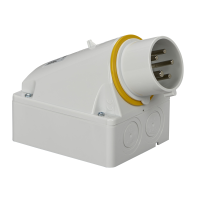 PLUG WALL MOUNT 16A 3P-N-E 100-130V IP44, 83503, INDUSTRIAL SOCKET OUTLETS, PRATIKA LV SOCKETS AND PLUGS, SOCKET LV MOB.16 AN - SCHNEIDER ELECTRIC (pavadinimas tikslinamas)