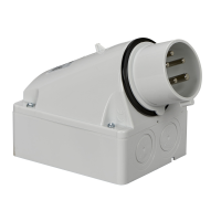 PLUG WALL MOUNT 16A 3P-N-E 480-500V IP44, 83512, INDUSTRIAL SOCKET OUTLETS, PRATIKA LV SOCKETS AND PLUGS, SOCKET LV MOB.16 AN - SCHNEIDER ELECTRIC (pavadinimas tikslinamas)