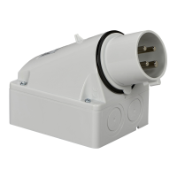 PLUG WALL MOUNT 32A 3P-E 480-500V IP44 5, 83523, INDUSTRIAL SOCKET OUTLETS, PRATIKA LV SOCKETS AND PLUGS, SOCKET LV MOB.16 AN - SCHNEIDER ELECTRIC (pavadinimas tikslinamas)