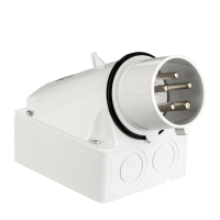 PLUG WALL MOUNT 32A 3P-N-E 480-500V IP44, 83524, INDUSTRIAL SOCKET OUTLETS, PRATIKA LV SOCKETS AND PLUGS, SOCKET LV MOB.16 AN - SCHNEIDER ELECTRIC (pavadinimas tikslinamas)