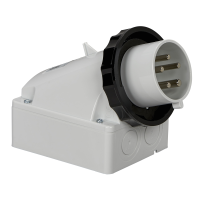 PLUG WALL MOUNT 32A 3P-N-E 480-500V IP67, 83574, INDUSTRIAL SOCKET OUTLETS, PRATIKA LV SOCKETS AND PLUGS, SOCKET LV MOB.16 AN - SCHNEIDER ELECTRIC (pavadinimas tikslinamas)