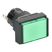 RECT.LIGHT.GR.24V.IP65, XB6EDV3BP, CONTROL & SIGNALLING, ECONOMIC PUSH BUTTONS AND PILOT LIGHTS, DIA 16 MONOBLOC - SCHNEIDER ELECTRIC (pavadinimas tikslinamas)