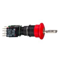RED EMERGENCY S TO P D 16 MUSHROOM HE, XB6AS9349B, CONTROL & SIGNALLING, PUSH BUTTONS, PILOT LIGHTS & CONTROLS, DIA 16 PLASTIC MODULAR - SCHNEIDER ELECTRIC (pavadinimas tikslinamas)