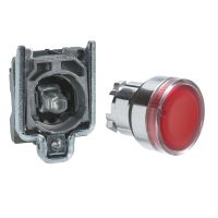 RED ILLUMINATED PUSHBU N SPRING RETURN, XB4BW34B1, CONTROL & SIGNALLING, PUSH BUTTONS, PILOT LIGHTS & CONTROLS, DIA 22 METAL - SCHNEIDER ELECTRIC (pavadinimas tikslinamas)
