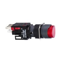 RED ILLUMINATED PUSHBUT TO N DIAM 16 PRO, XB6AE4B2B, CONTROL & SIGNALLING, PUSH BUTTONS, PILOT LIGHTS & CONTROLS, DIA 16 PLASTIC MODULAR - SCHNEIDER ELECTRIC (pavadinimas tikslinamas)