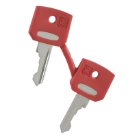 RED KEY FIAT, ZBGF034, CONTROL & SIGNALLING, PUSH BUTTONS, PILOT LIGHTS & CONTROLS, DIA 22 METAL - SCHNEIDER ELECTRIC (pavadinimas tikslinamas)