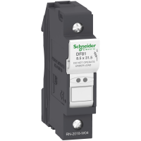Saugikliu laikiklis 25A 1P, saugikliui 8,5x31,5m, DF81, CONTACTORS & MOTOR PROTECTION, SWITCHES AND FUSES, FUSE HOLDERS - SCHNEIDER ELECTRIC (pavadinimas tikslinamas)