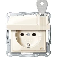 SCH-sock.out.+ICP+HL lock. TPb w SysM, MTN2315-0344, WIRING DEVICES, MERTEN, WD RANGES FLUSH, WHITE AND PW (T0) - SCHNEIDER ELECTRIC (pavadinimas tikslinamas)
