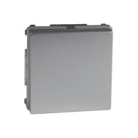 SCH-sock.out.+ICP+ST+HL alu AQD, MTN2410-7260, WIRING DEVICES, MERTEN, AQUADESIGN (W1) - SCHNEIDER ELECTRIC (pavadinimas tikslinamas)