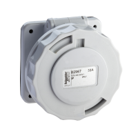 Lizdas CEE v/t 3P 16A 40-50V IP67 12h PratiKa - SCHNEIDER ELECTRIC