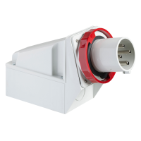 SOCLE CONNECT. SAIL. 63A 3PT 380-415V IP, 81582, INDUSTRIAL SOCKET OUTLETS, PRATIKA LV SOCKETS AND PLUGS, SOCKET LV MOB.16 AN - SCHNEIDER ELECTRIC (pavadinimas tikslinamas)