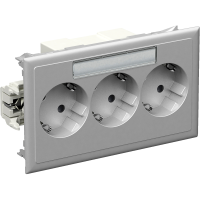 Trigubas maitinimo lizdas (master) CYB-PS.Medžiaga:, 5940113, INSTALLATION SYSTEMS, CYB FOR TRUNKING, DEDICATED WIRING DEVICES OPTIMUM - SCHNEIDER ELECTRIC (pavadinimas tikslinamas)