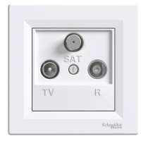 TV-R-SAT intermediate let (4dB), EPH3500221, WIRING DEVICES, ASFORA, ELECTROMECHANICAL INSERTS - SCHNEIDER ELECTRIC (pavadinimas tikslinamas)