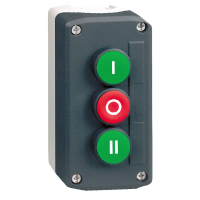 VALDYMO POSTAS 3 MYGTUK¨ "I-O-II", XALD339, CONTROL & SIGNALLING, PUSH BUTTONS, PILOT LIGHTS & CONTROLS, CONTROL STATIONS PLASTIC - SCHNEIDER ELECTRIC (pavadinimas tikslinamas)