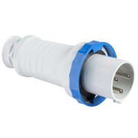 WANDER PLUG 63A IP44 2PE 200-250V, 81328, INDUSTRIAL SOCKET OUTLETS, PRATIKA LV SOCKETS AND PLUGS, PK LV AND VERY LV - SCHNEIDER ELECTRIC (pavadinimas tikslinamas)