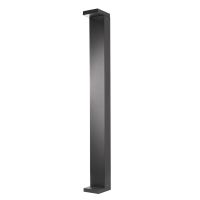 Stulpelis LED 7.4W IP65 3000K/4000K 237lm 120x100mm H-1000mm tamsiai pilkos spalvos LERNA - DEKO LIGHT