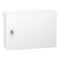 Skydelis v/t 18 modulių IP40 baltos durys XS 1R18M PrismaSeT - SCHNEIDER ELECTRIC