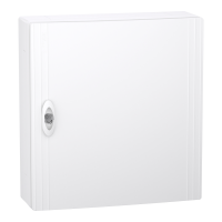 Skydelis v/t 36 modulių IP40 baltos durys XS 2R18M PrismaSeT - SCHNEIDER ELECTRIC