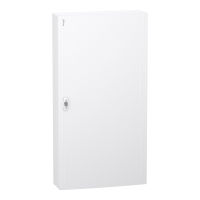 Skydelis v/t 144 modulių IP40 baltos durys XS 6R24M PrismaSeT - SCHNEIDER ELECTRIC