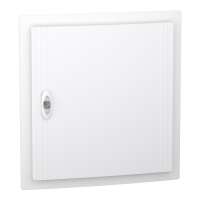 Skydelis p/t 36 modulių IP40 baltos durys XS 2R18M PrismaSeT - SCHNEIDER ELECTRIC