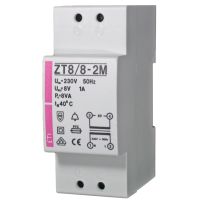 Skambučių transformatorius 2p 230V/8V ZT 8/8-2M - ETI (pavadinimas tikslinamas)