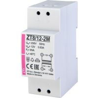 Skambučių transformatorius 2p 230V/12V ZT 8/12-2M - ETI (pavadinimas tikslinamas)