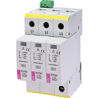Viršįtampių ribotuvas C In = 20kA, 3P, RC, 275V ETITEC C T2 275/20 3+0 RC - ETI (pavadinimas tikslinamas)