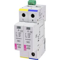 Viršįtampių ribotuvas C In = 20kA, 2P (L-N), RC, 275V ETITEC C T2 275/20 1+1 RC - ETI (pavadinimas tikslinamas)