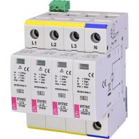 Viršįtampių ribotuvas C In = 20kA, 4P, RC, 275V ETITEC C T2 275/20 3+1 RC - ETI (pavadinimas tikslinamas)