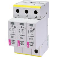 Viršįtampių ribotuvas C In = 20kA, 3P, 440V ETITEC C T2 440/20 3+0 - ETI (pavadinimas tikslinamas)