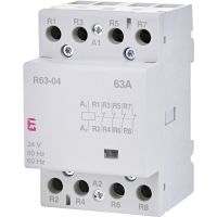 Modulinis kontaktorius 63A R 63-04 24V - ETI (pavadinimas tikslinamas)