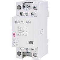 Modulinis kontaktorius 63A 230V - 2NO (2mod) R 63-20 230V - ETI (pavadinimas tikslinamas)